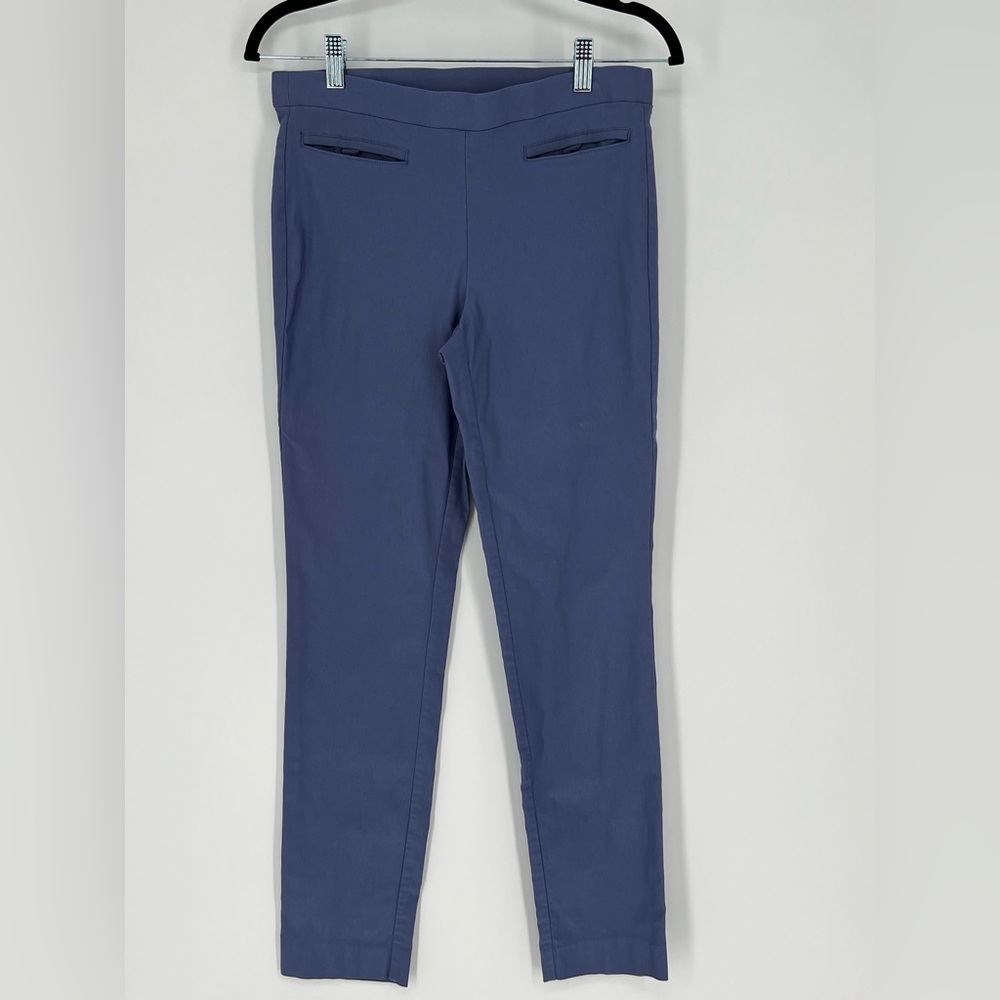 Anne Klein Stretch Ankle Pants In‎ Soft Blue fabric w/excellent stretch, pull on